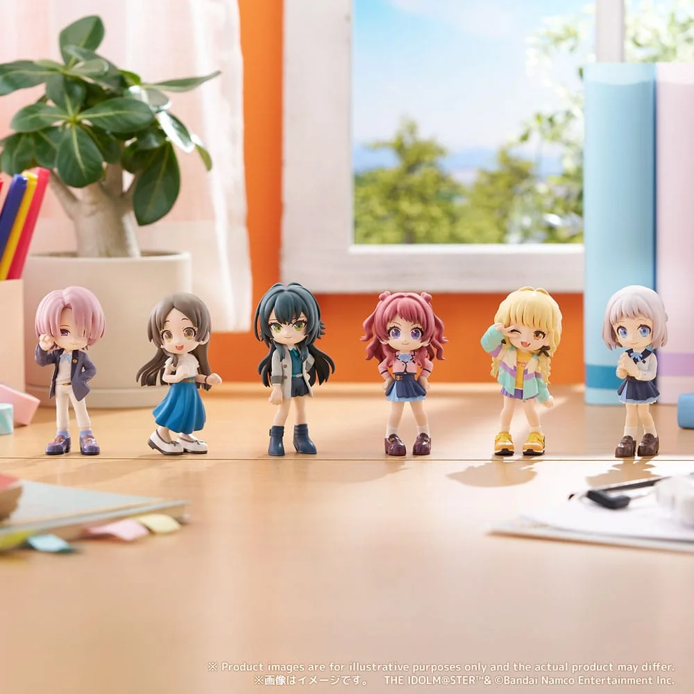 Gakuen Idolmaster Blind Box Mini Figures PalVerse Vol. 1 9 cm Blind Box - 1 Unidade Aleatória
